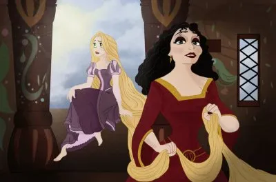 Rapunzel Gothel jigsaw puzzle