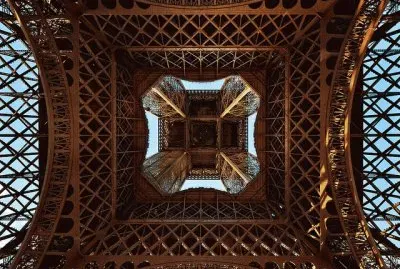 Different view  Eifel Tower Paris