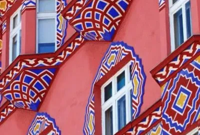 Part of a House in Ljubljana  Slovenia jigsaw puzzle