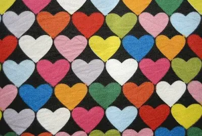 Heart to Heart in black by Alexander Henry