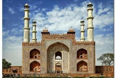 Akbar Mausoleum  Sikandra  India