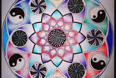 Yin Yang Mandala
