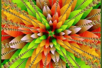 Fractal art jigsaw puzzle