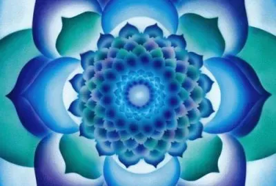 Blue and Green Mandala