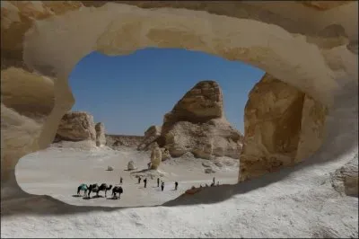The White desert  Egypt