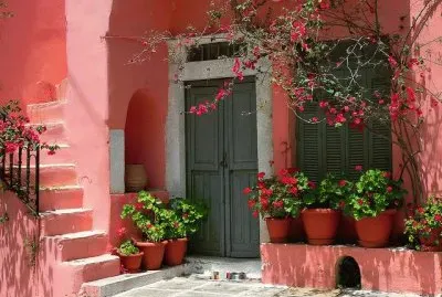 Pink House Greece
