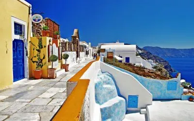 Oia Santorini  Greece