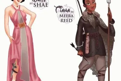 GOT SnowWhite Tiana jigsaw puzzle