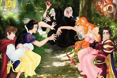 SnowWhite vs Giselle jigsaw puzzle