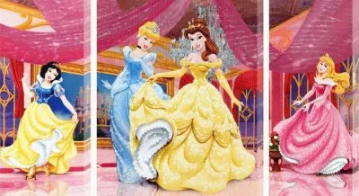 SnowWhite Cinderella Belle Aurora jigsaw puzzle