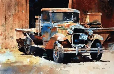 Old forgotten truck by Carl Purcell
