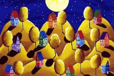 Night in the village