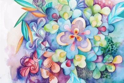 Painted Flowers