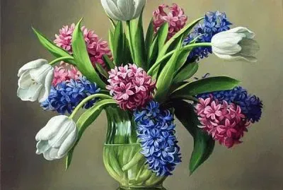 Hyacinths and Tulips
