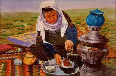 Kurdish art, Tea ceremony