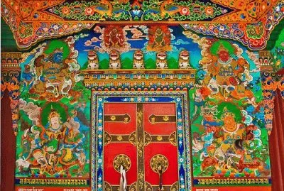 Tsamchen Gompa  Kathmandu  Nepal Buddhist Monastery