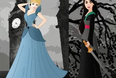 Cinderella Mulan jigsaw puzzle
