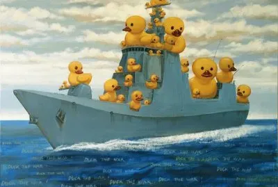 Pham Huy Thong  Captain our ship has been Ducked jigsaw puzzle