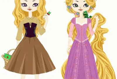 Aurora Rapunzel jigsaw puzzle