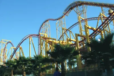 Roller coaster X jigsaw puzzle