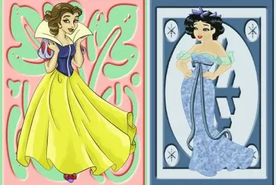 Belle SnowWhite jigsaw puzzle