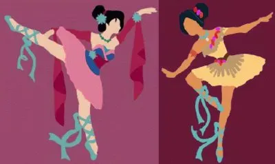 Mulan Pocahontas jigsaw puzzle