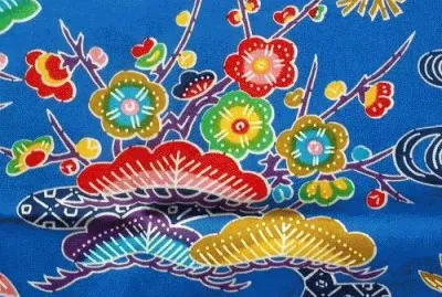 Okinawa bingata print