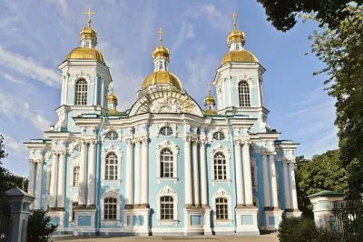 St. Nicholas Cathedral  St. Petersburg jigsaw puzzle