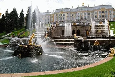 Petrodvorets Castle outside St. Petersburg
