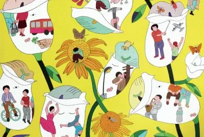 Hwang  People as Flowers  by Joo Ri  Korea