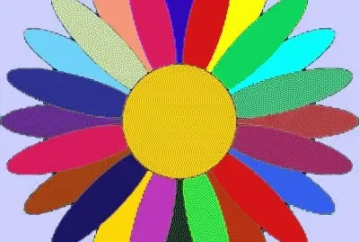 Flor colorida jigsaw puzzle