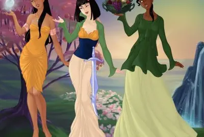 Pocahontas Mulan Tiana jigsaw puzzle