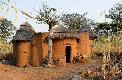 Mud House  Benin jigsaw puzzle
