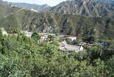 panorama du haut de  la grande  muraille jigsaw puzzle