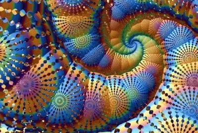 Pastel Spiral by Edward Kinnally
