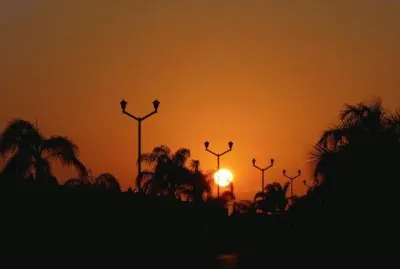 Sunset in MÃ©rida, MÃ©xico.