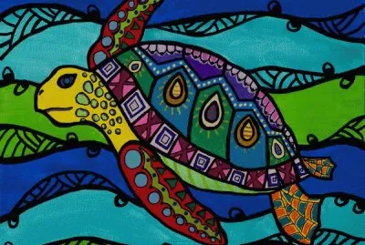 Sea Turtle by Elise Jens