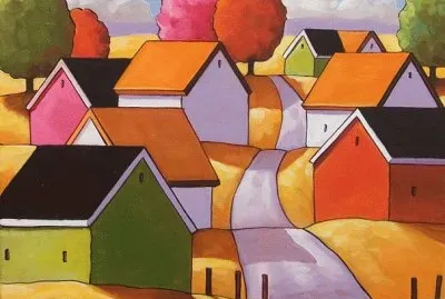 Yellow Hills by C Horvath