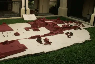 פאזל של maquette du site de COPAN