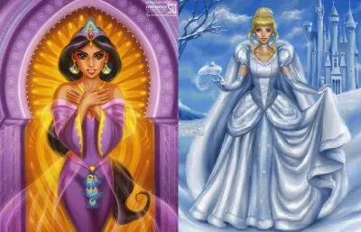 Jasmine Cinderella jigsaw puzzle