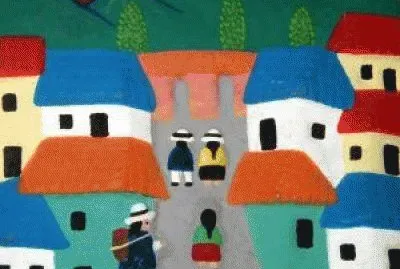 Folk art Equador