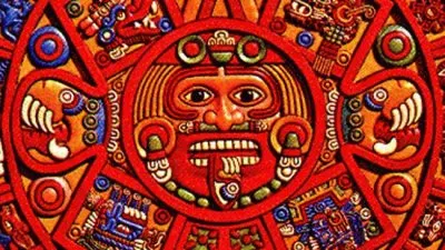 Part of the ruins Lamanai  Belize