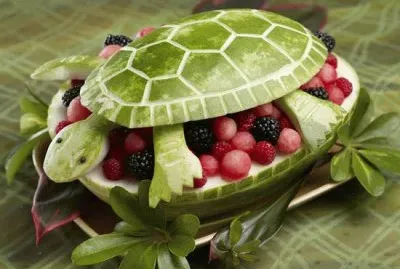 Artistic Turtle fruit bowl