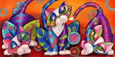 Party animals by Alma Lee