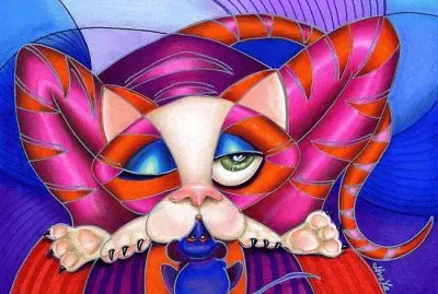 Hello Kitty  by Alma Lee