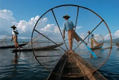 Fisherman  Inle Lake Myanmar
