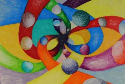 פאזל של Colorful art