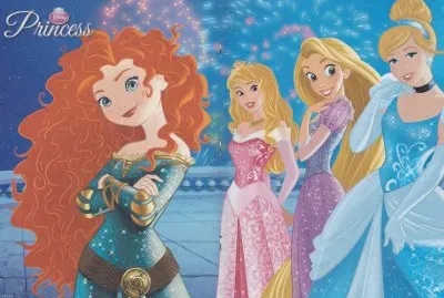Merida Aurora Rapunzel Cinderella