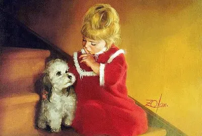 88. NiÃ±a con perro