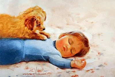 89. NiÃ±o con perro